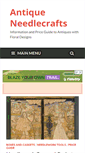 Mobile Screenshot of antique-needlecrafts.com